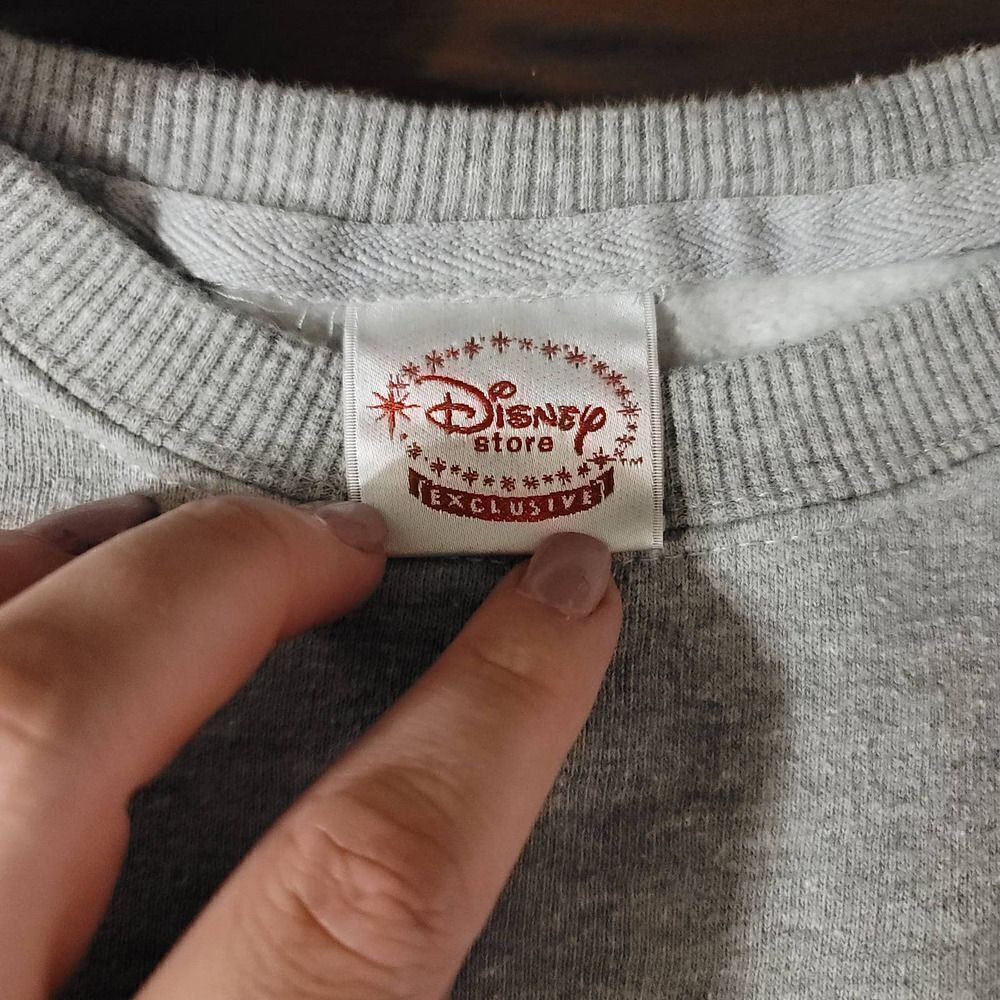 Disney Store Mickey Sweatshirt Sz L - Picture 3 of 4